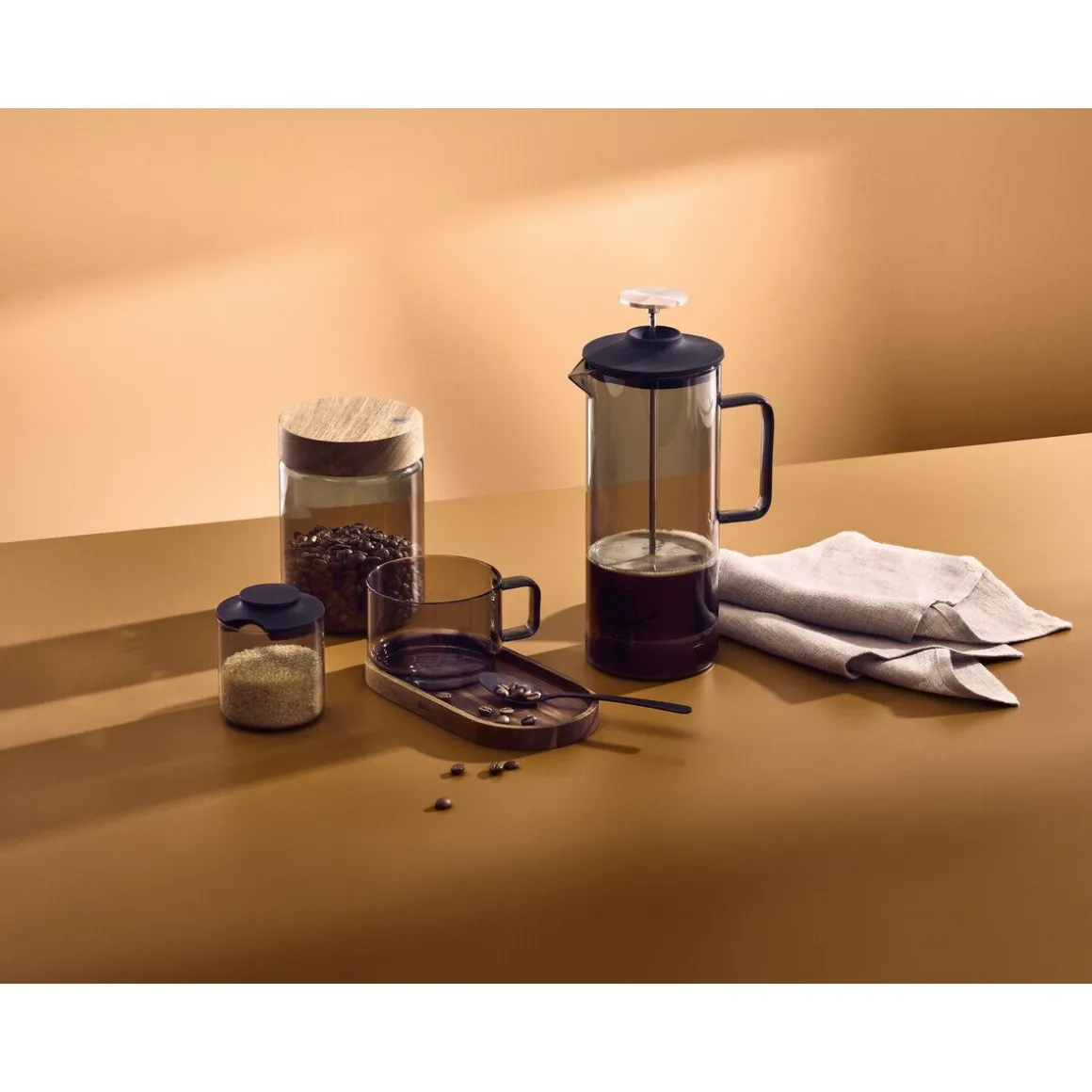AdhocMilch- und Zucker-Set 3-tlg. Impact klar