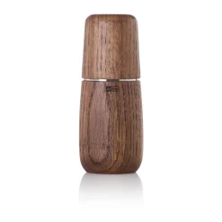 AdhocSalz-/Pfeffermühle Yono Eiche dunkel/Edelstahl 15cm