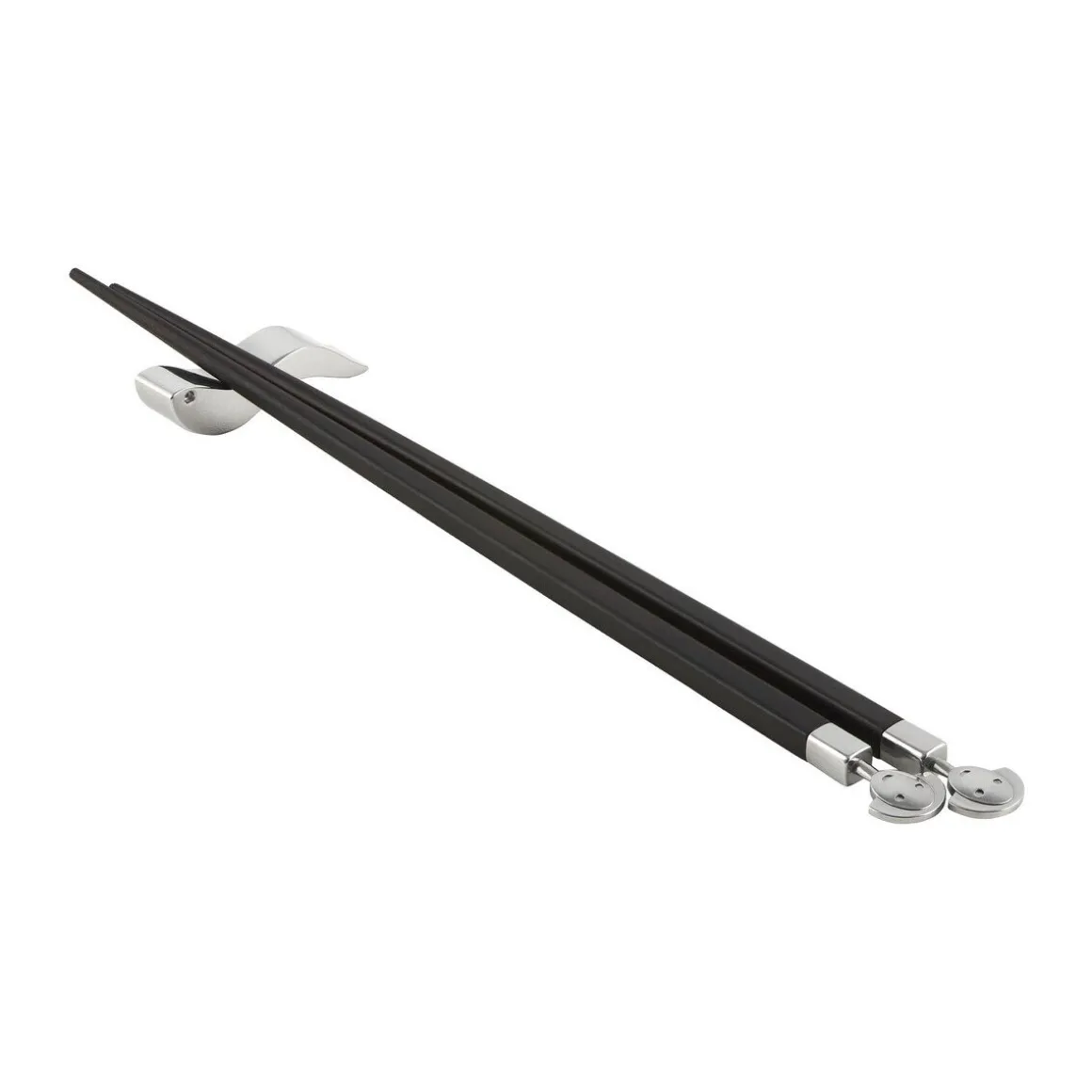 AlessiEssstäbchen Anna Stick 3-tlg. Ebenholz