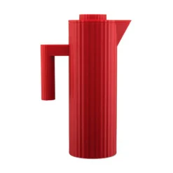 AlessiIsolierkanne 1,0l rot Plisse