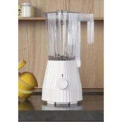 AlessiMixer 1,5 l Plissé weiß