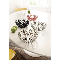 AlessiObstschale 25 cm rot Mediterraneo