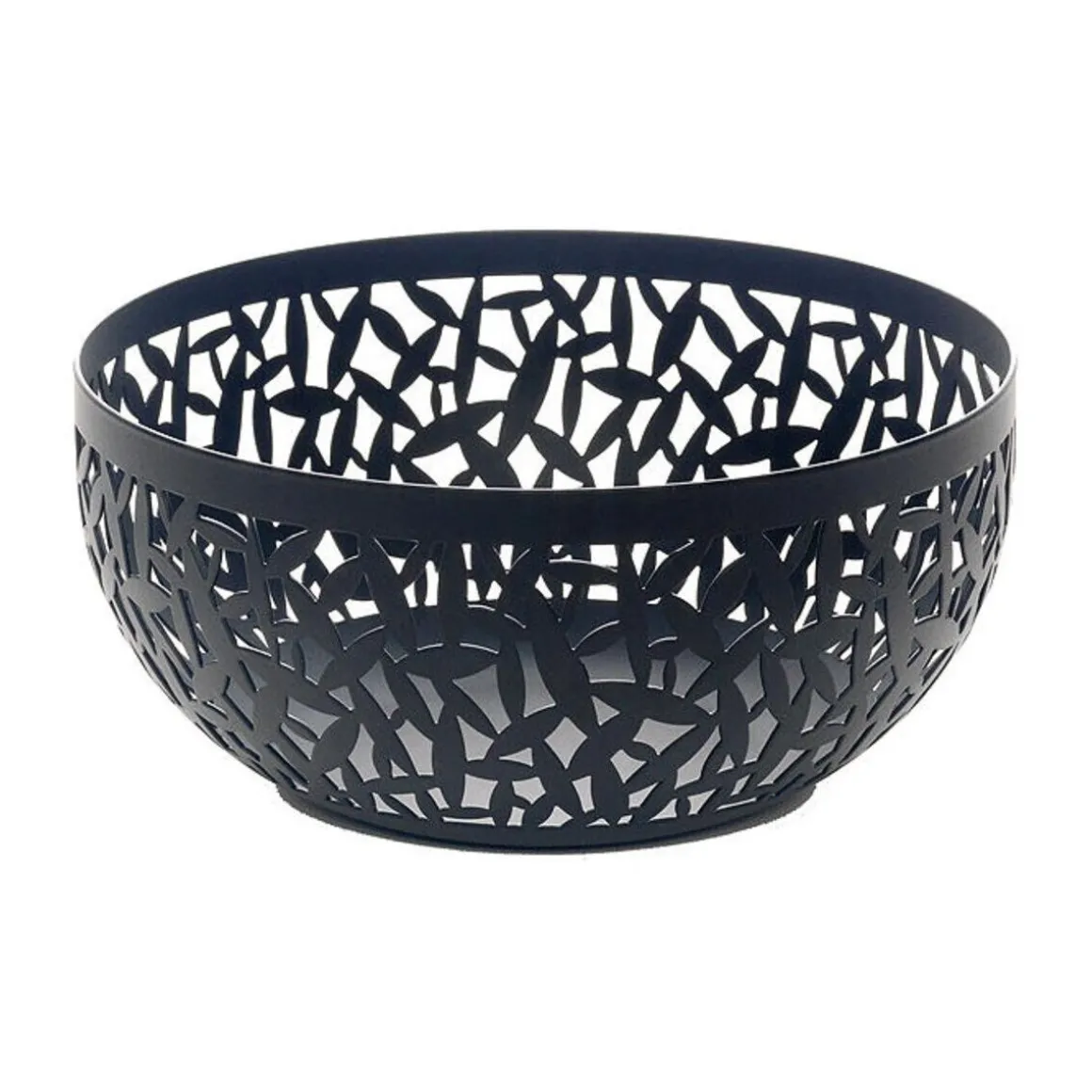 AlessiObstschale 21 cm schwarz Cactus