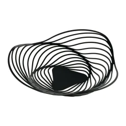 AlessiObstschale schwarz Trinity