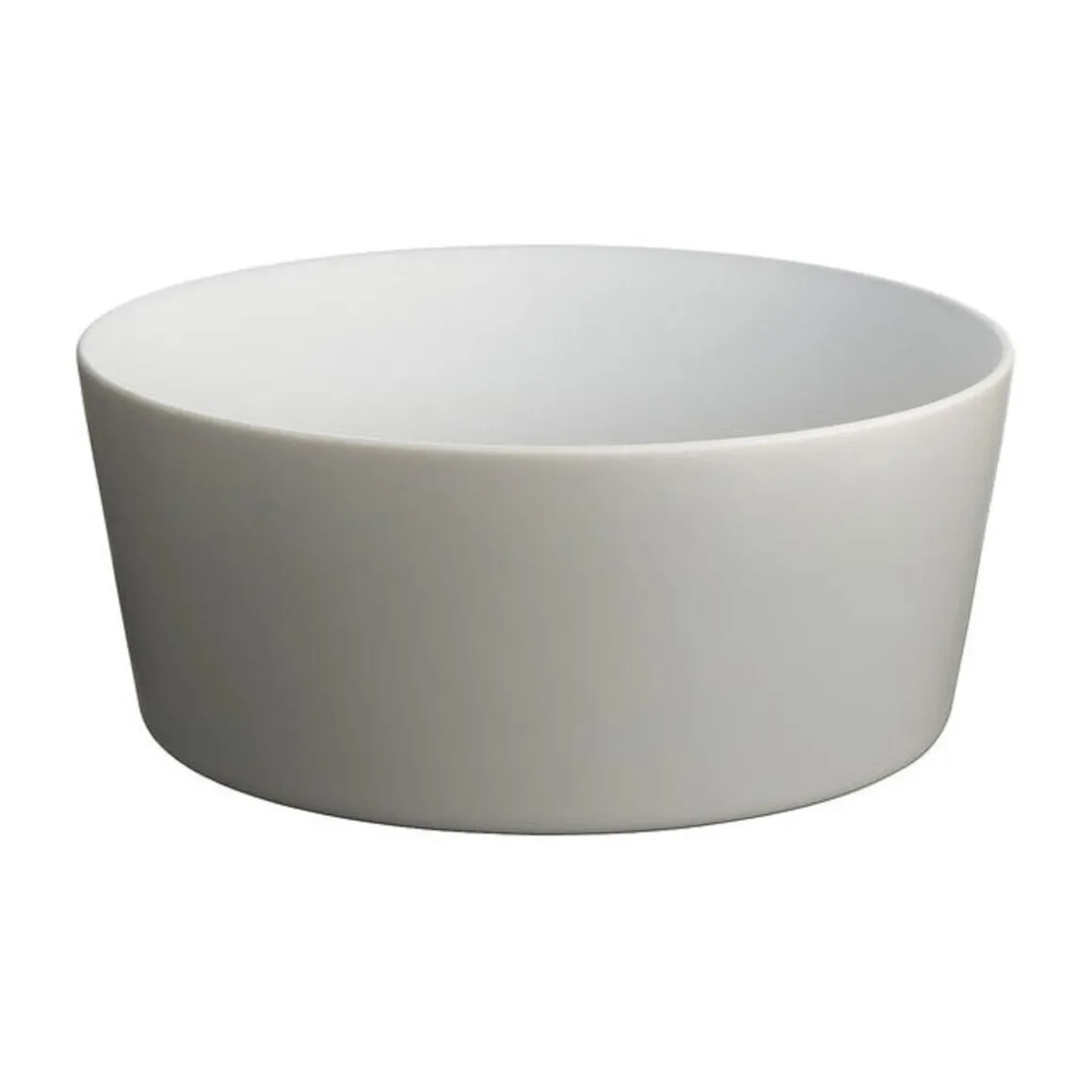 AlessiSalatschüssel 23 cm 3 Ltr. Tonale Steingut light grey