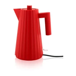 AlessiWasserkocher 1,7 l 2400 W Plissé rot
