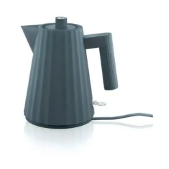 AlessiWasserkocher 1,0 l 2400 W Plissé grau
