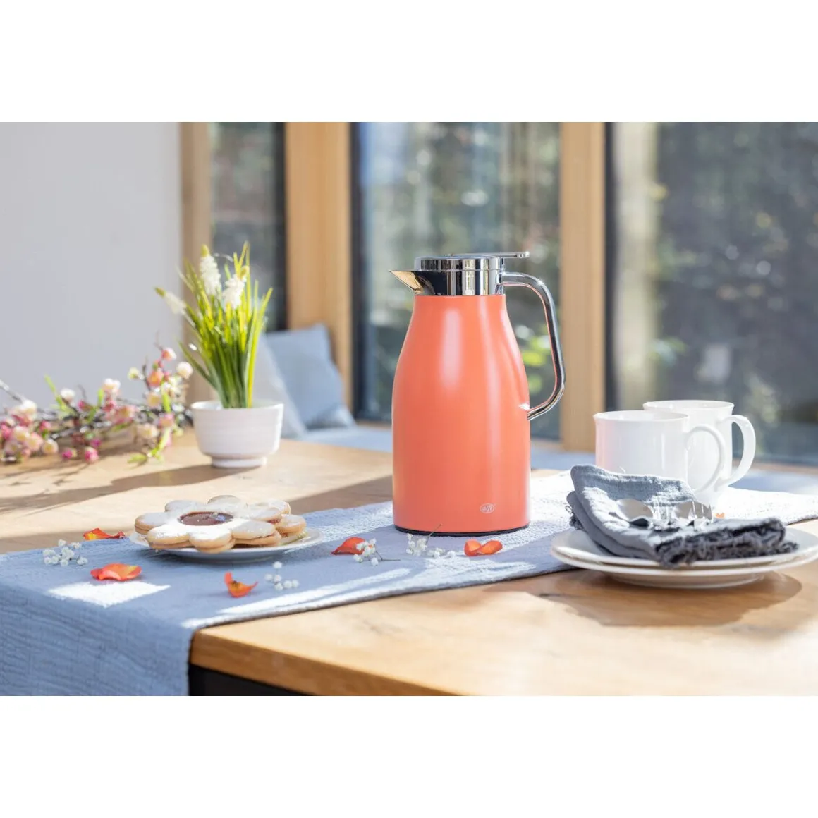 AlfiIsolierkanne 1,0 l Skyline Deep Apricot Mat