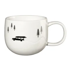 ASAHenkelbecher 0,4 l Joy Snow Tracks Skidding Xmas