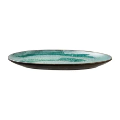 BitzPlatte oval 36x25cm grün