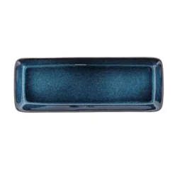 BitzPlatte 38x14cm black/darkblue
