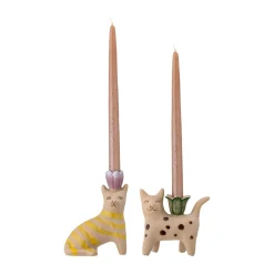 BloomingvilleKerzenhalter 2er-Set Mamie braun