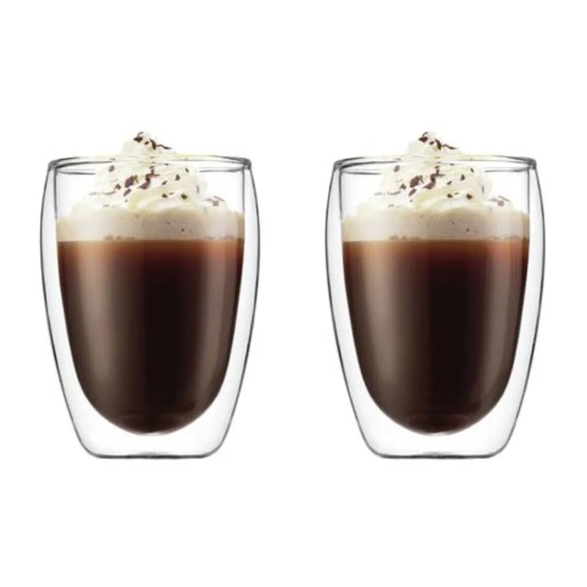 BodumCappuccinoglas 0,35 l 2 Stück Pavina