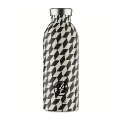 24bottlesThermo-Trinkflasche 0,5 l Clima Bottle Groovy White