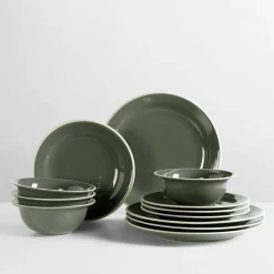 Broste CopenhagenTeller 28 cm Taverna Green