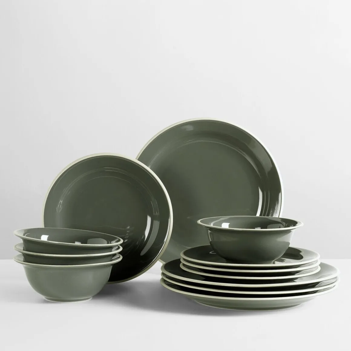 Broste CopenhagenTeller 28 cm Taverna Green