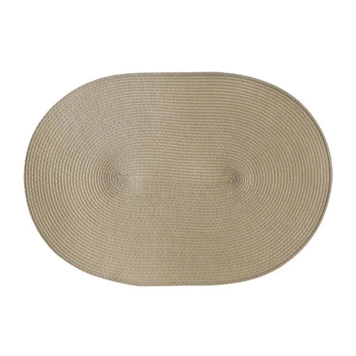 Continenta45x31cm Tischset oval natur abwaschbar