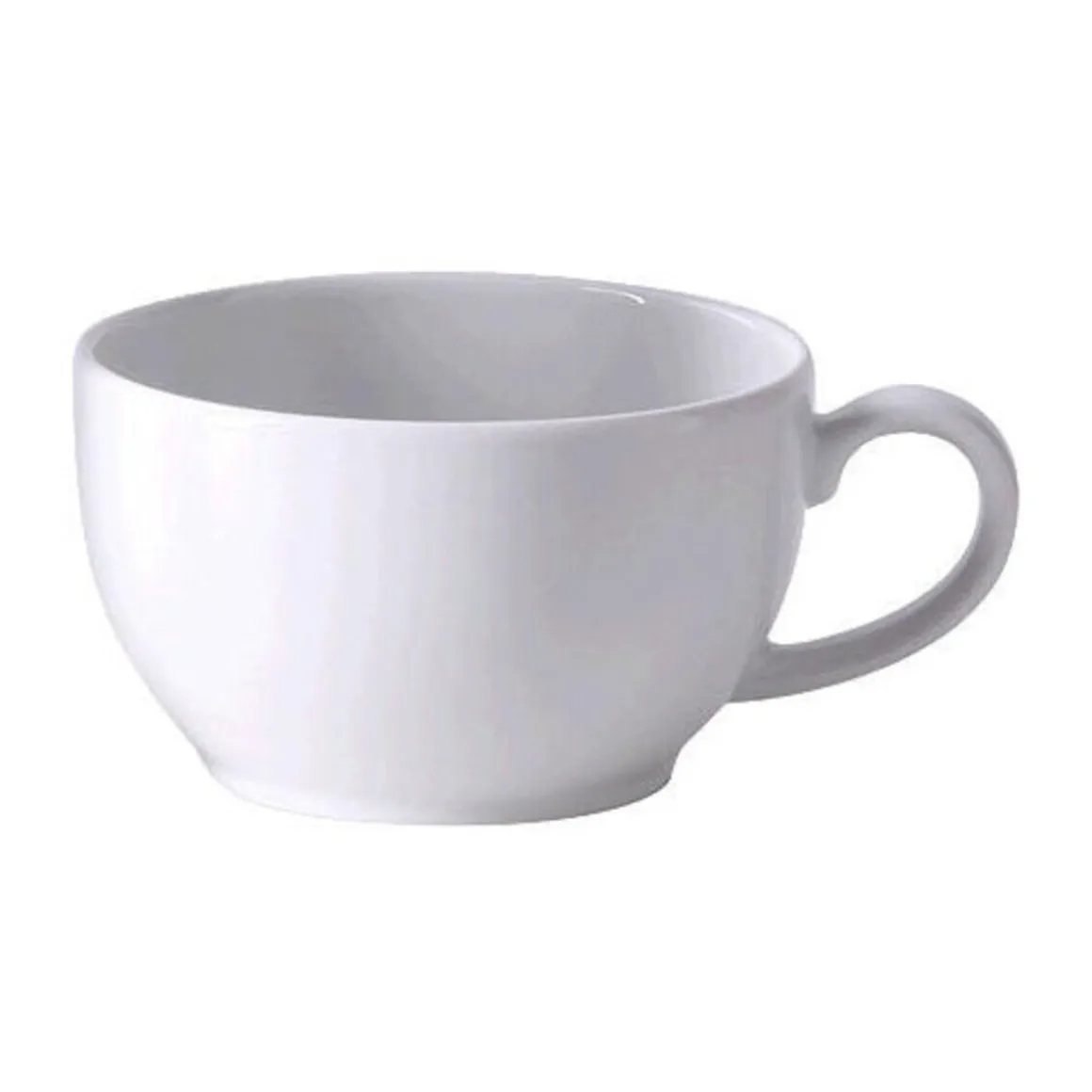 DibbernCappuccino Obere 0,3 ltr. Solid Color weiss