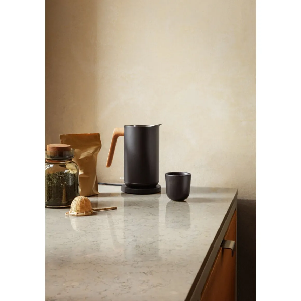 Eva SoloWasserkocher 1,5 l 2200 W Nordic kitchen schwarz