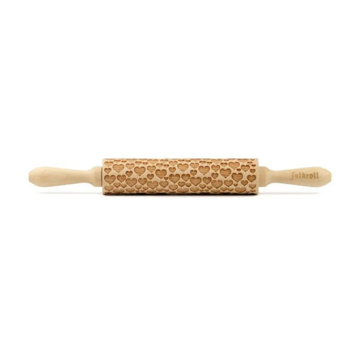 FolkrollTeigrolle medium Herzen