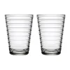 IittalaTrinkglas 2er-Set 0,33 l Aino Aalto Klar