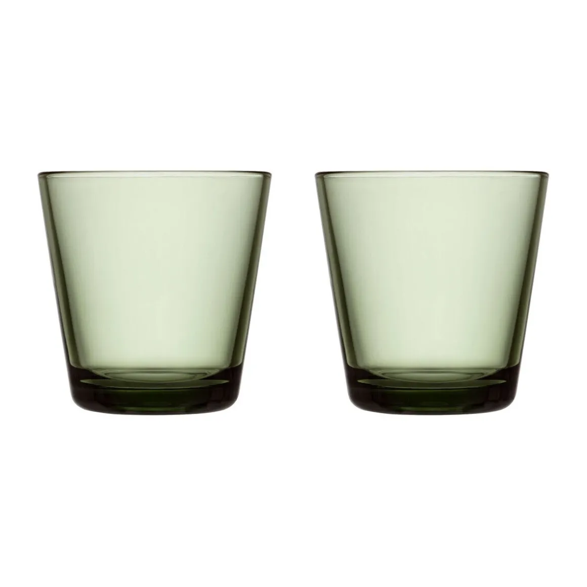 IittalaTrinkglas 2er-Set 0,21 l Kartio Tannengrün