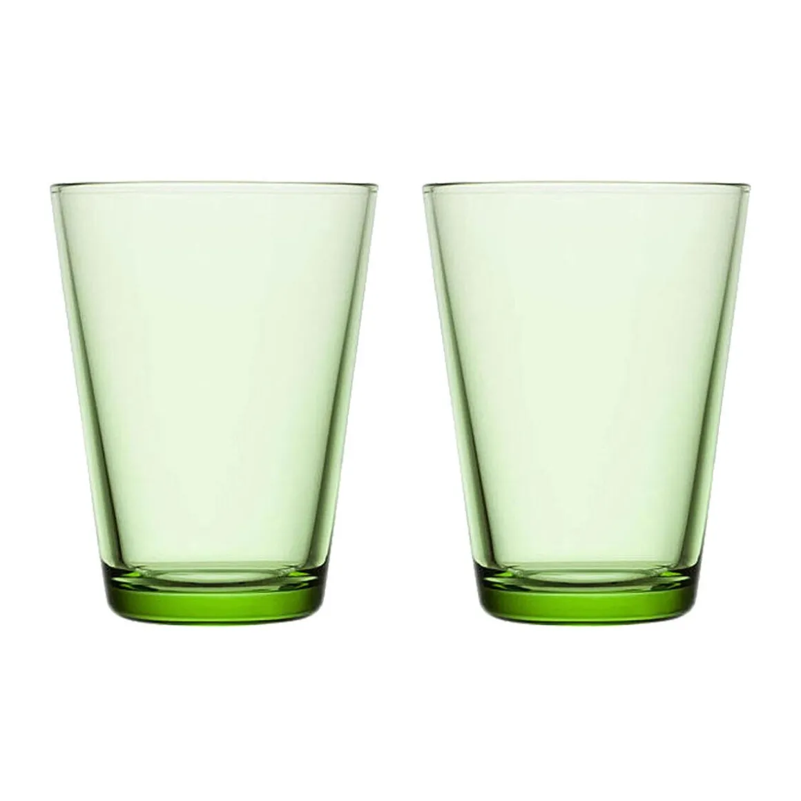 IittalaTrinkglas 2er-Set 0,4 l Kartio Apfelgrün