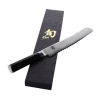 KaiBrotmesser Shun Griff Holz schwarz 22,5 cm