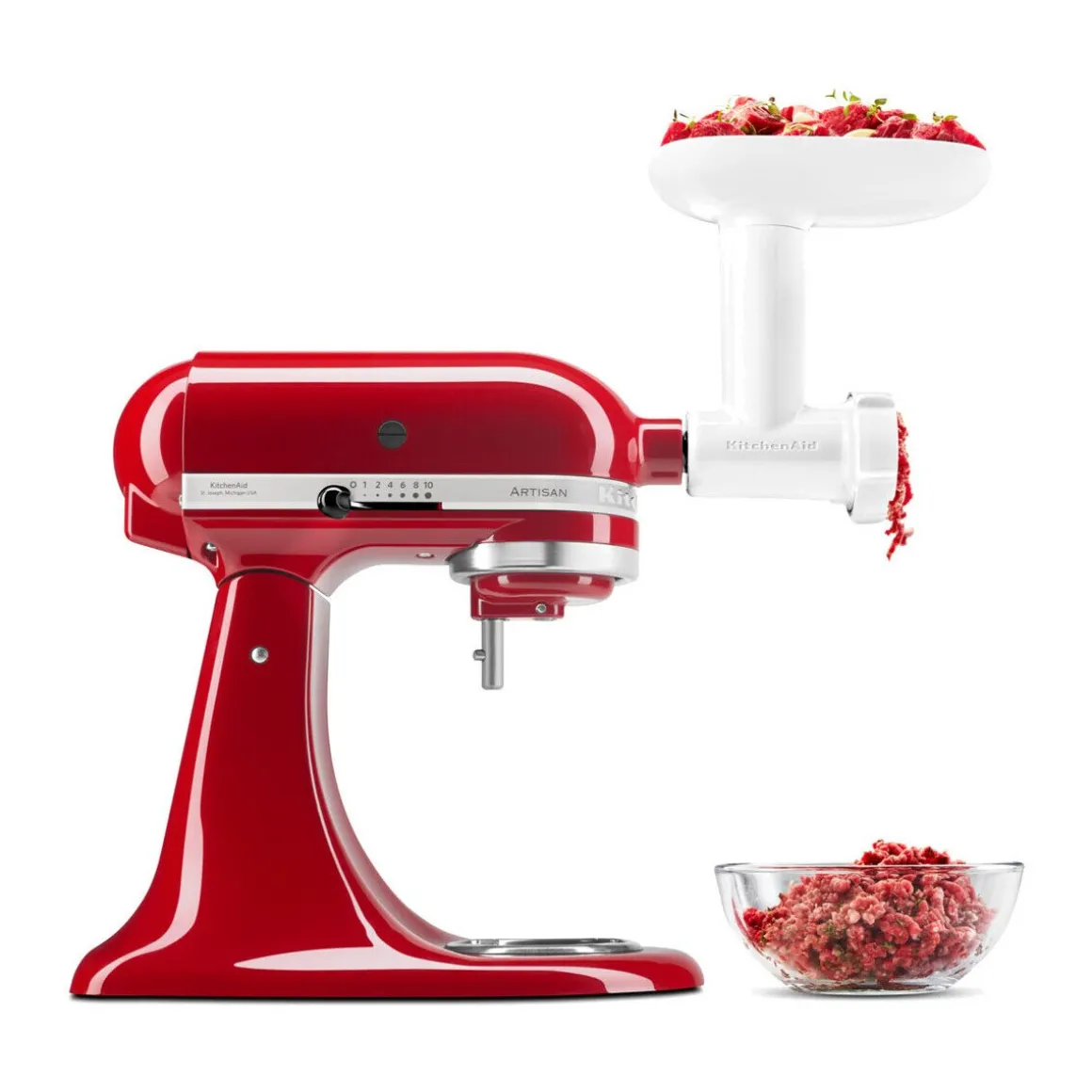 KitchenAidFleischwolf zu Küchenmaschine