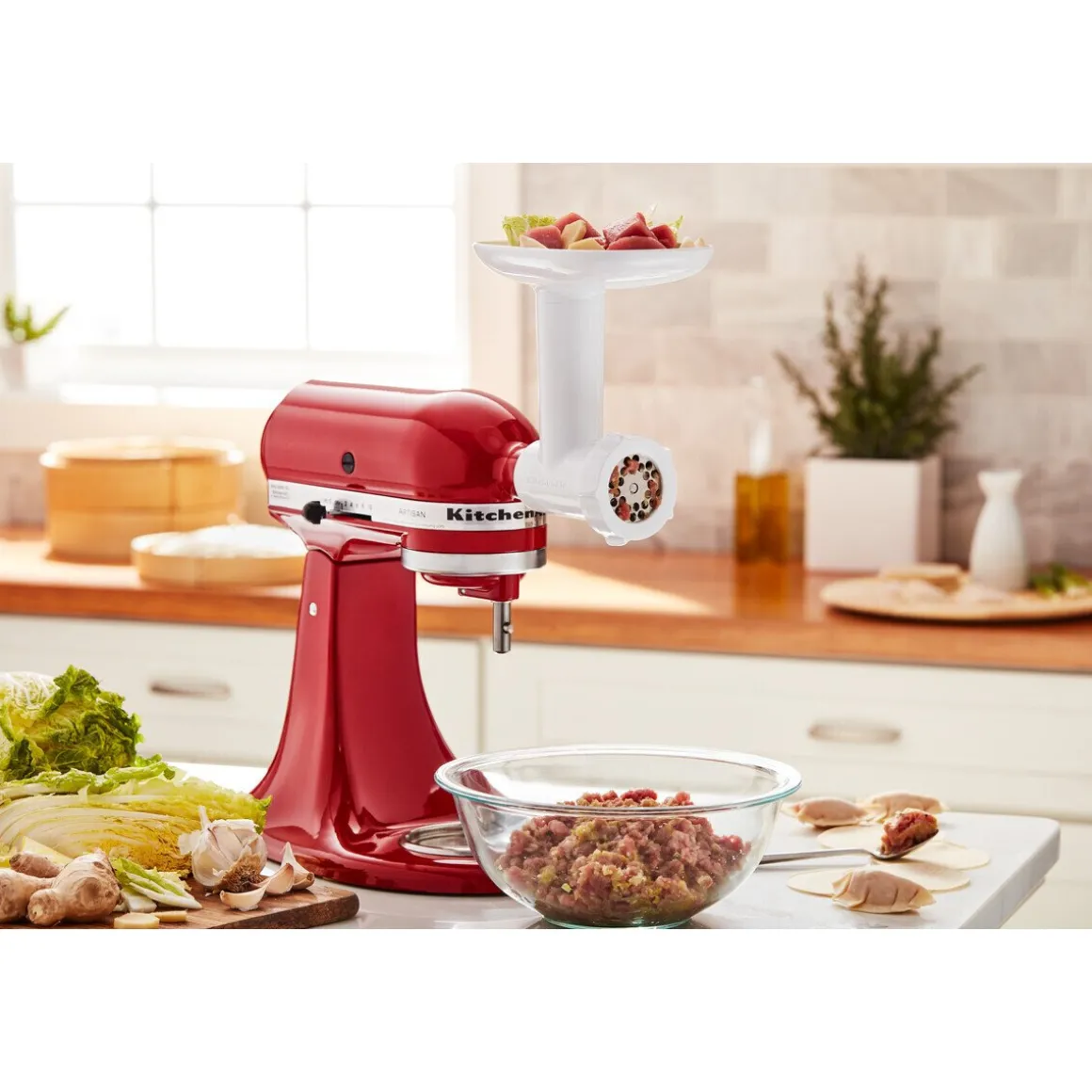 KitchenAidFleischwolf zu Küchenmaschine