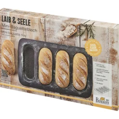 RBV BirkmannMini Baguetteblech Mit Laib und Seele Antihaftbeschichtet