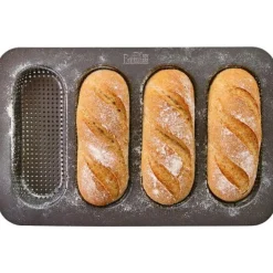 RBV BirkmannMini Baguetteblech Mit Laib und Seele Antihaftbeschichtet