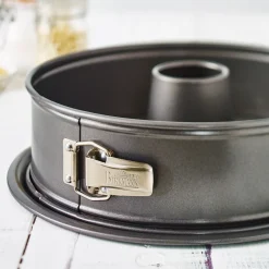 RBV BirkmannSpringform mit zwei Böden 28 cm Easy Baking grau