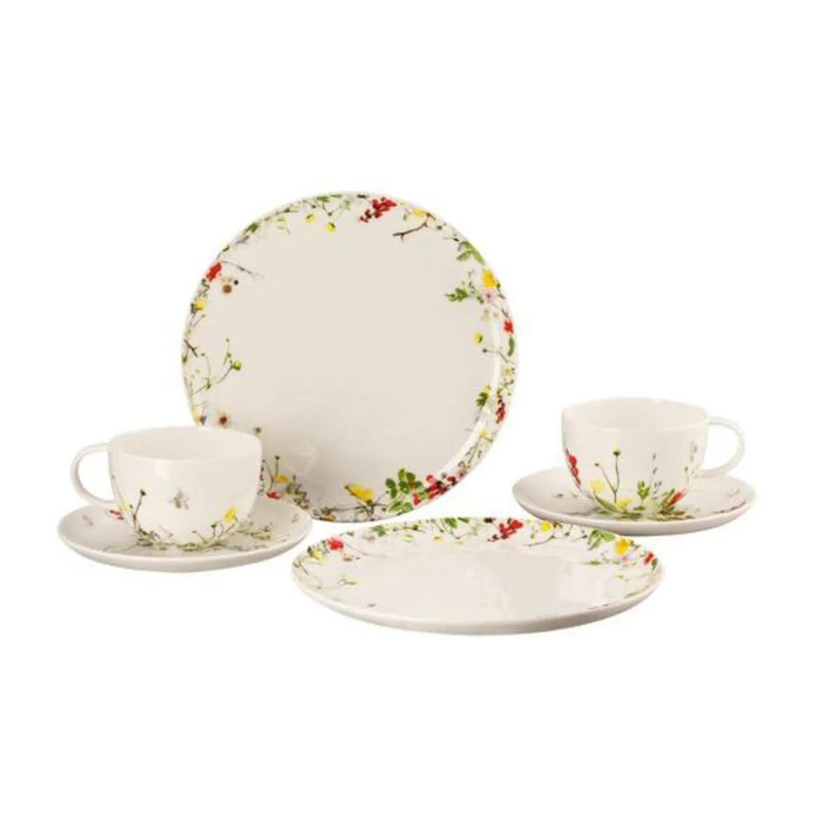 RosenthalFrühstück-Set 6-tlg. Brillance Fleurs Sauvages