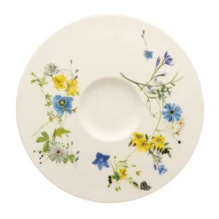 RosenthalTee/Cappuccino-Untertasse 16 cm Brillance Fleurs des Alpes