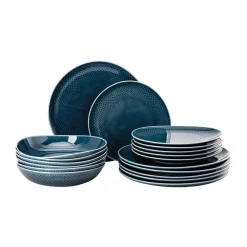 RosenthalTeller-Set 18-tlg. Junto Ocean Blue