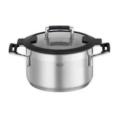 RösleKochtopf 16cm mit Silikonranddeckel SILENCE PRO