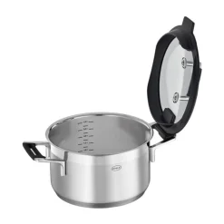 RösleKochtopf 16cm mit Silikonranddeckel SILENCE PRO