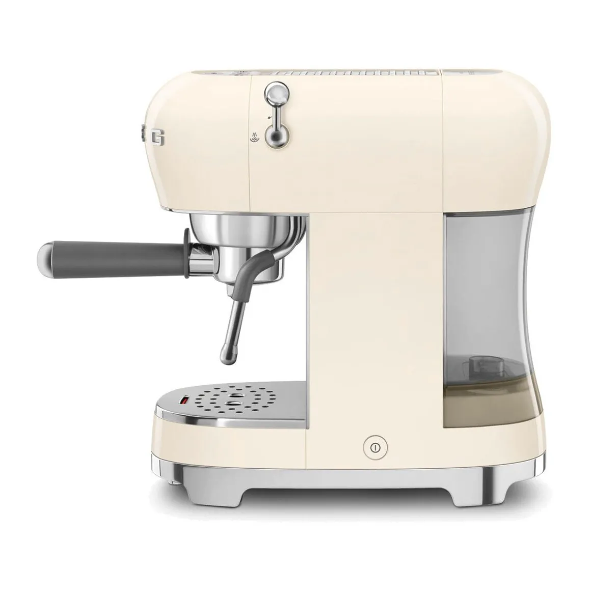 SmegEspressomaschine ECF02 1,1 l 1350 W 50’s Style creme