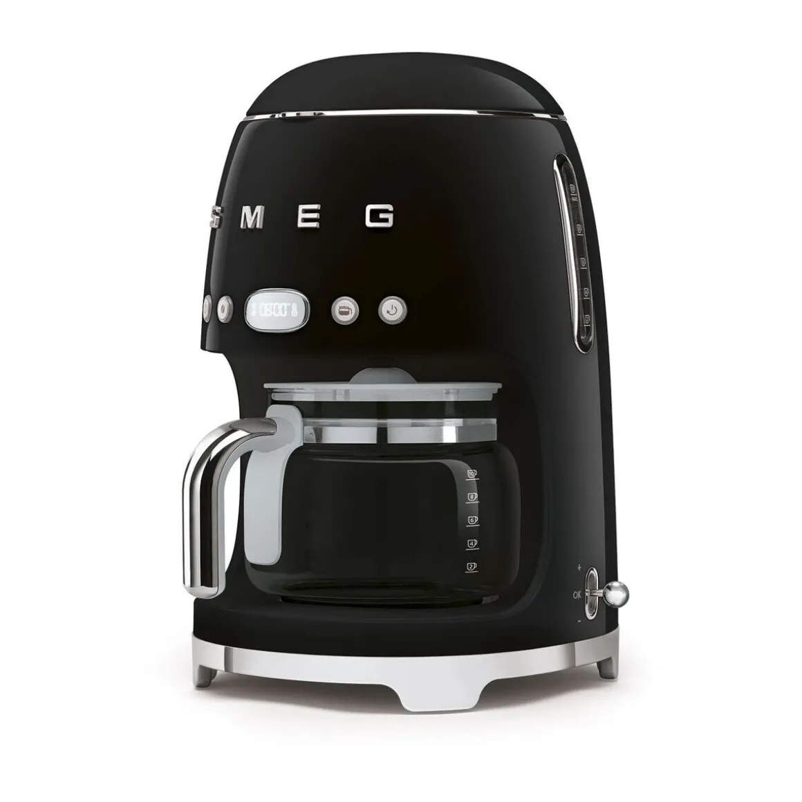 SmegFilter-Kaffeemaschine DCF02 1,4 l 1050 W 50’s Style schwarz