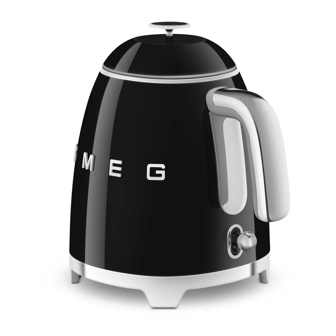 SmegMini-Wasserkocher 0,8 l 1400 W 50’s Style schwarz