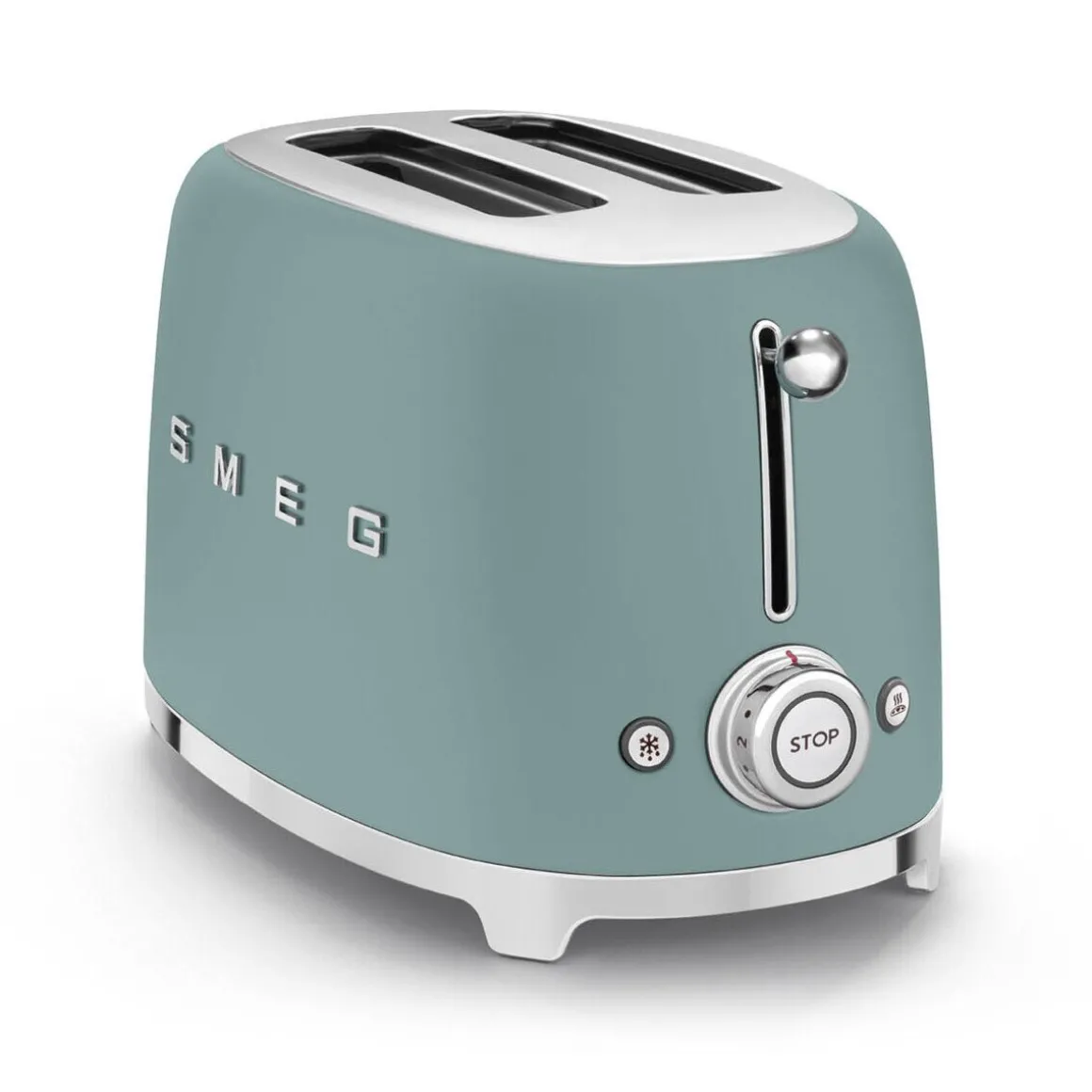 Smeg2-Schlitz-Toaster TSF01 31 cm 950 W 50's Style emerald green