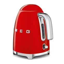 SmegWasserkocher KLF03 1,7 l 2400 W 50’s Style rot