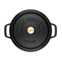 StaubCocotte 30 cm schwarz
