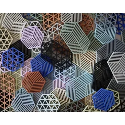Zone DenmarkUntersetzer 16x14 cm Hexagon Rosemary