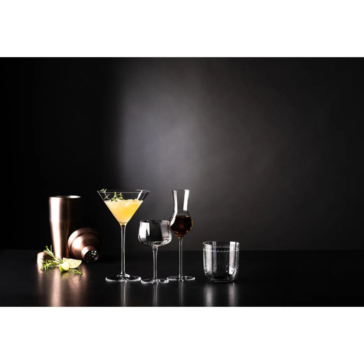 Zwiesel GlasGrappaglas 4er-Set Echo